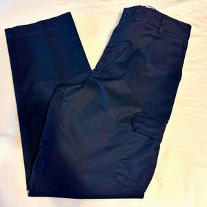 Red Kap 34 X 32 Blue Cargo Work Pants Size